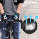 WEST BIKING YP0211217 사이클링 통기성 실리콘 손바닥 장갑 피트니스 훈련 손목 보호 스포츠 장갑, M, L, XL