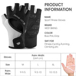 WEST BIKING YP0211217 사이클링 통기성 실리콘 손바닥 장갑 피트니스 훈련 손목 보호 스포츠 장갑, M, L, XL