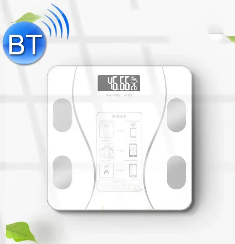 스마트 블루투스 체중계 가정용 체지방 측정 건강 체중계, 배터리 모델, 충전 모델, 태양광 + 충전 모델