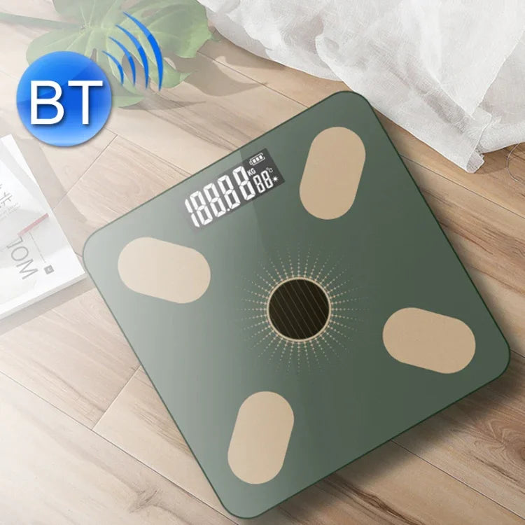 스마트 블루투스 체중계 가정용 체지방 측정 건강 체중계, 배터리 모델, 충전 모델, 태양광 + 충전 모델