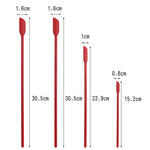 4-in-1 실리콘 미니 뾰족 스크래퍼 연장용 화장품 병 스크래퍼 잼 주걱 세트, 4-in-1 레드, 4-in-1 블랙, 4-in-1 컬러풀, 4-in-1 퍼플, 4-in-1 그린