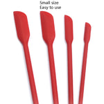 4-in-1 실리콘 미니 뾰족 스크래퍼 연장용 화장품 병 스크래퍼 잼 주걱 세트, 4-in-1 레드, 4-in-1 블랙, 4-in-1 컬러풀, 4-in-1 퍼플, 4-in-1 그린
