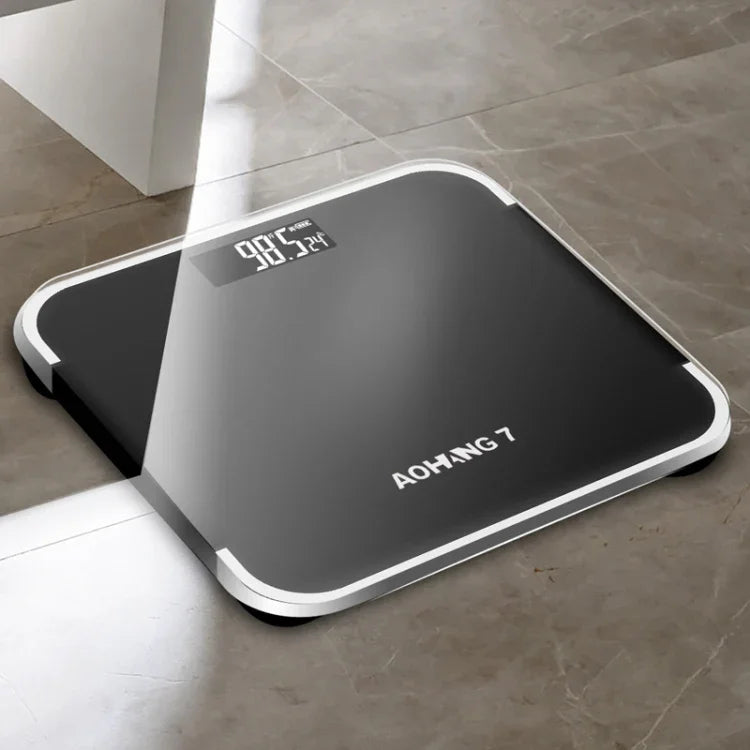 AOHANG7 Home Precision Weight Scale, Battery Version(Red), Battery Version(Rose Gold), Battery Version(Bright Black)