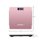 AOHANG7 Home Precision Weight Scale, Battery Version(Red), Battery Version(Rose Gold), Battery Version(Bright Black)