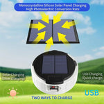 HB208 태양광 10W 37 LED 가정용 비상등 휴대용 야시장 램프 캠핑등, HB208 태양광