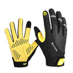 WEST BIKING YP0211209 자전거 장갑 충격 흡수 미끄럼 방지 터치 스크린 장갑, M, L, XL