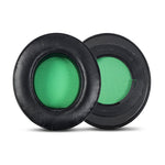 2개입 Razer V2용 헤드셋 스폰지 케이스, 헤드 빔 보호 커버(블랙), 헤드 빔 보호 커버(화이트), 헤드 빔 보호 커버(그린), 헤드 빔 보호 커버(핑크), 라운드(블랙), 라운드(블랙 그린 메시), 타원형(블랙)