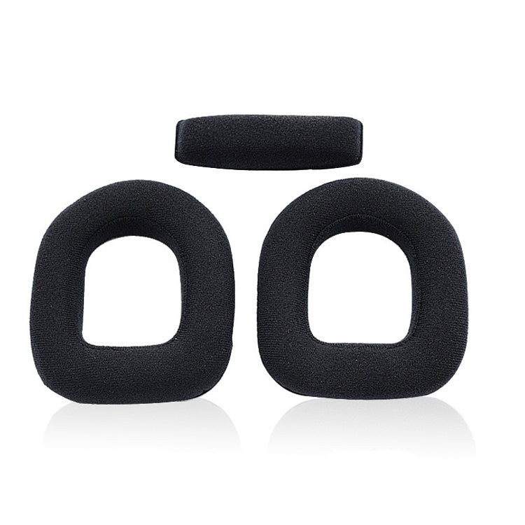 2개입 게이밍 헤드셋 스폰지 보호 케이스, Logitech A10용 플란넬 이어머프, Logitech A10용 헤드 빔, Logitech A40용 플란넬 이어머프, Logitech A50용 플란넬 이어머프, Logitech A50용 플란넬 헤드 빔