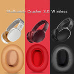 2개입 Skullcandy Crusher 3.0 무선용 헤드폰 스폰지 커버, Skullcandy Crusher 3.0(블랙)용, Skullcandy Crusher 3.0(옐로우)용, Skullcandy Crusher 3.0(레드)용