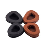 1쌍 Skullcandy Aviator 2용 헤드폰 스폰지 가죽 이어머프, 블랙, 브라운