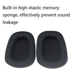 2 PCS D0005 Headphone Sponge Cover Headphone Earmuffs Head For Logitech G633 / G933 / G933S, Colour: Net Cloth, Net Cloth, Protein Skin