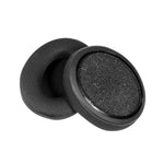2개 헤드셋 스폰지 커버 이어패드 가죽 케이스 Kingston Cloud Silver II용, 색상: 블랙, 블랙, 블랙 스플라이싱, 화이트 스플라이싱, 그리드, 램스킨 블랙, 램스킨 화이트
