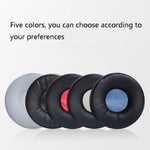 2개 헤드폰 스폰지 커버 헤드폰 가죽 커버 Jabra Revo Wireless용, 색상: 블랙 블랙 네트, 블랙 블랙 네트, 블랙 레드 네트, 블랙 블루 네트, 화이트 화이트 네트, 블랙 그레이 네트