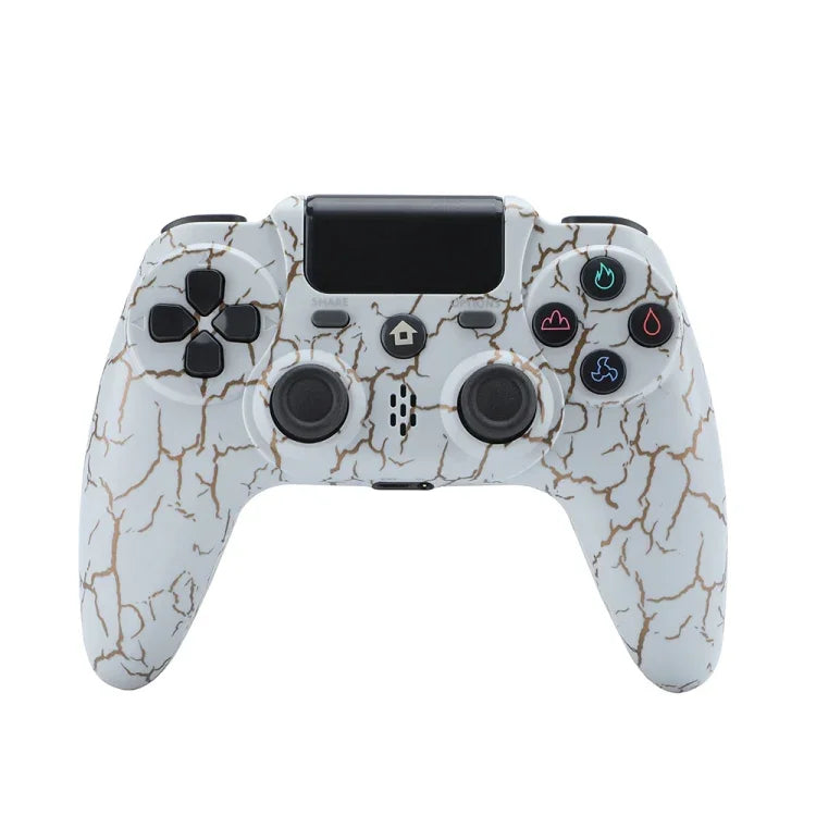 ZR486 PS4용 무선 게임 컨트롤러, 화이트, 블랙, 버스트, 퍼플 스타리 스카이