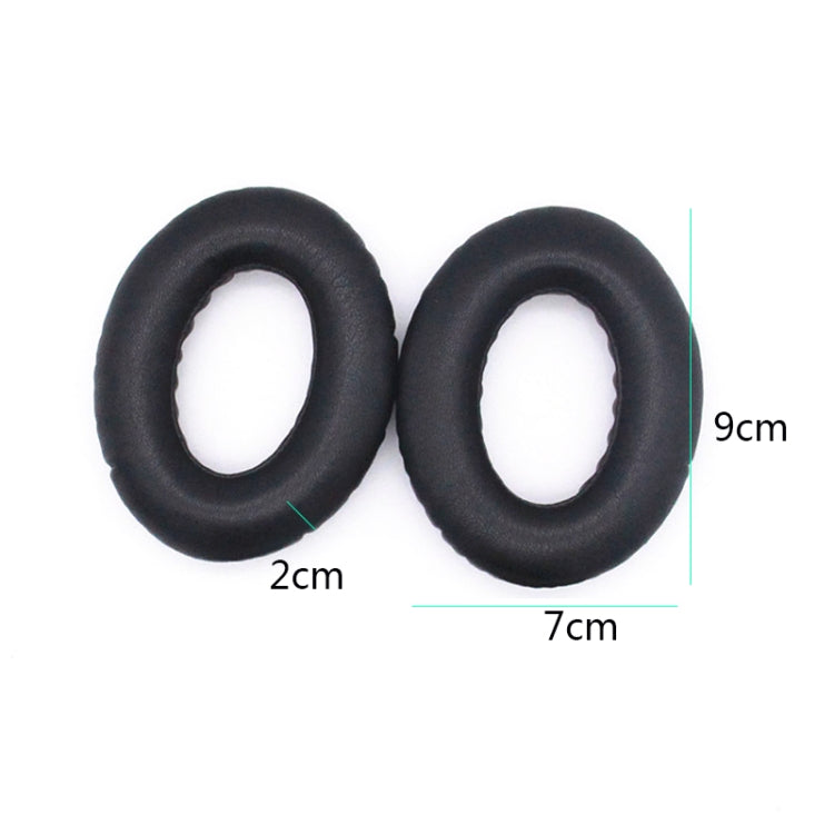 2개 헤드셋 스폰지 커버 이어머프 Bose QC25 / QC15 / QC2 / QC35 / AE2i용, 램스킨