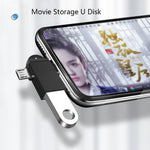 10개 LI-09 USB 3.0 암컷 to USB-C / 타입-C + 마이크로 USB 수컷 다기능 OTG 어댑터 랜야드 포함, 블랙, 골드, 실버, 로즈 골드