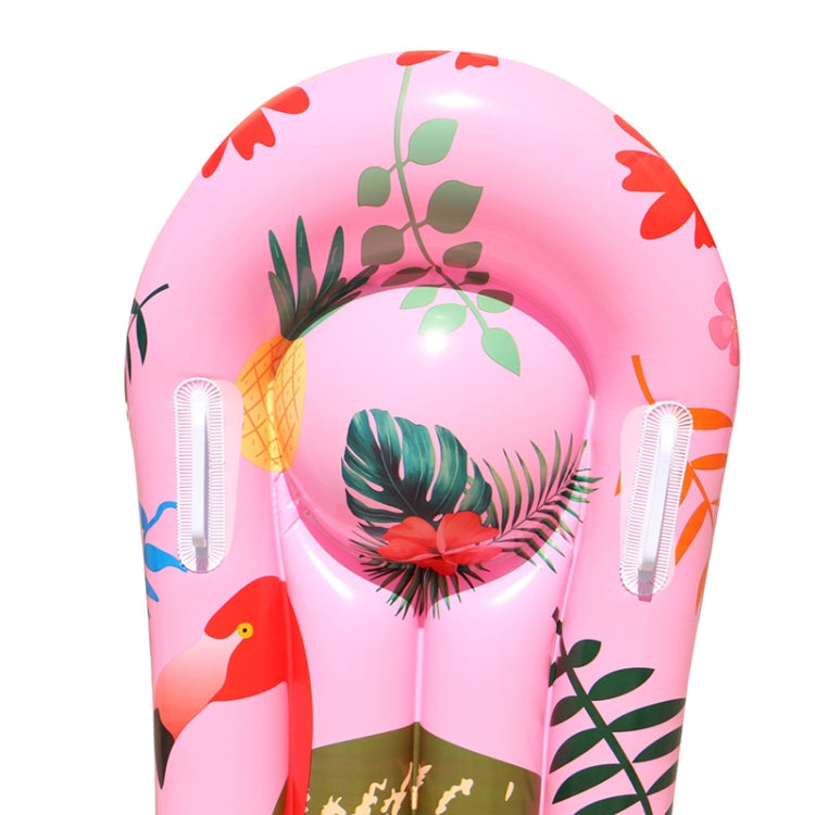 만화 동물 무늬 PVC 부력 보드 물 인플레이션 어린이 서핑보드, 117x54cm