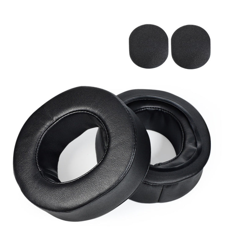2개 이어머프 스폰지 커버 Sony MDR-DS7500 / RF7500용, 스타일: 두꺼운 프로틴 스킨 코튼 패드 포함, 두꺼운 램스킨 코튼 패드 포함, 오리지널 프로틴 스킨, 오리지널 램스킨