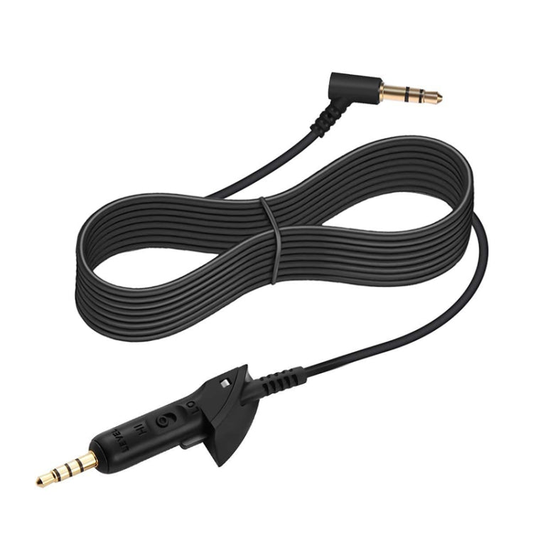 Bose QC15 / QC2용 3.5mm to 3.5mm 교체용 오디오 케이블 3개, 길이 1.8m