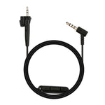 Bose AE2 / AE2i용 마이크 포함 3.5mm to 2.5mm 교체용 오디오 케이블 2개, 길이 1.5m