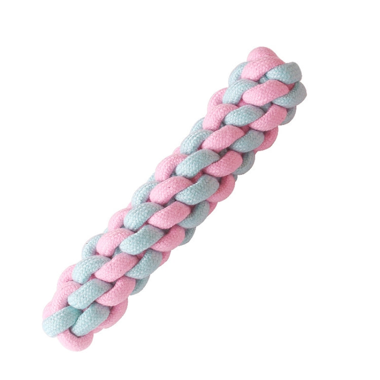 면 로프 강아지 어금니 치아 청소 장난감 캔디 컬러 짠 면 로프, 면 로프 단일 공, 단일 공, 이중 공, 손 당기기 공, 손 공, 5개 덤벨 공, 3개 도넛, 뼈, 옥수수 스틱, 7개 옥수수 손잡이 스틱