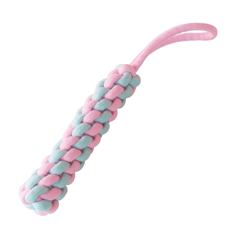 면 로프 강아지 어금니 치아 청소 장난감 캔디 컬러 짠 면 로프, 면 로프 단일 공, 단일 공, 이중 공, 손 당기기 공, 손 공, 5개 덤벨 공, 3개 도넛, 뼈, 옥수수 스틱, 7개 옥수수 손잡이 스틱