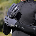 WEST BIKING YP0211214 긴 손가락 충격 흡수 미끄럼 방지 터치 스크린 장갑 사이클링 스포츠 장갑, M, L, XL