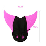 인어 지느러미 프로스트 슈즈 일체형 지느러미 다이빙 지느러미, 다이빙 지느러미(F02 핑크 어린이용), 다이빙 지느러미(F03 블루 어린이용), 다이빙 지느러미(F58 블루 성인용)