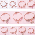 여성용 로즈 골드 구슬 팔찌, SL124 18cm, SL124 19cm, SL124 20cm, SL125 18cm, SL125 19cm, SL125 20cm, SL126 18cm, SL126 19cm, SL126 20cm, SL128 18cm, SL128 19cm, SL128 20cm, SL129 18cm, SL129 19cm, SL129 20cm, SL130 18cm, SL130 19cm, SL130 20cm