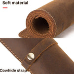 CF9011 데스크 패드 레트로 크레이지 호스 가죽 노트북 컴퓨터 마우스 패드 오버사이즈 논슬립 데스크탑 컴퓨터 데스크 가죽 패드
