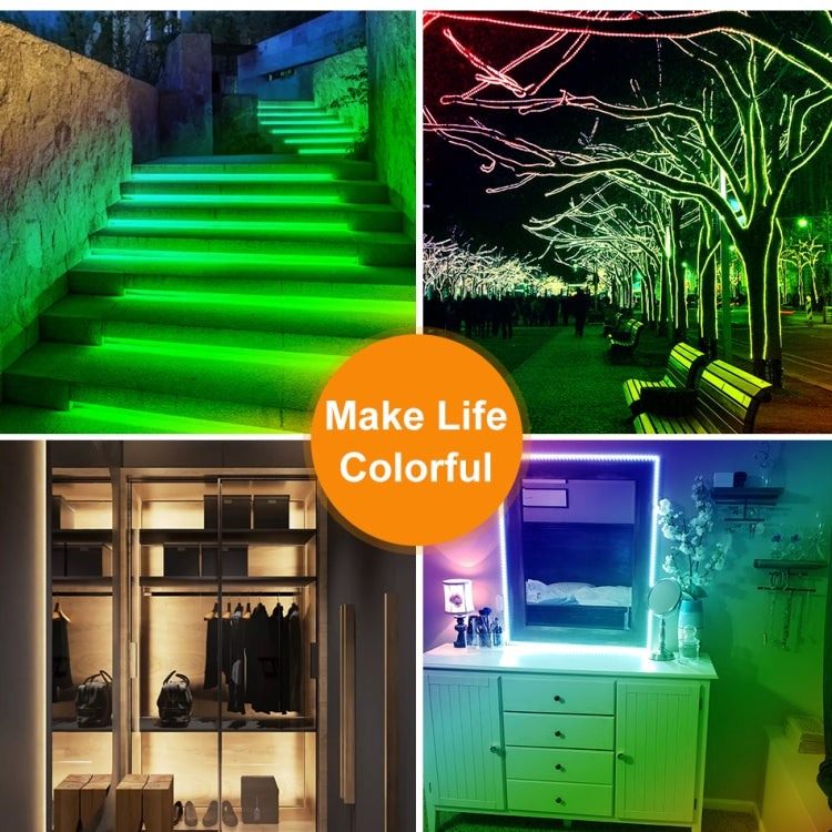 LED 조명 스트립 16색 리모컨 RGB 조명 벨트 USB 심포니 네온 장식용 부드러운 조명 바, 3m, 4m