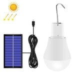 LED 태양광 전구 USB 휴대용 야외 비상 조명 전구 캠핑 조명