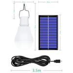 LED 태양광 전구 USB 휴대용 야외 비상 조명 전구 캠핑 조명