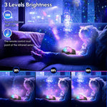 DQ-M3 LED 회전 별빛 하늘 조명 블루투스 음악 행성 바다 프로젝터 TF 카드 지원, 스타일:, USB + 블루투스, 배터리 + 블루투스
