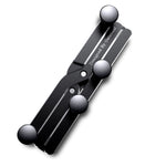 Oatsbasf 02750 Gravity Car Mobile Phone Holder In-car Navigation Buckle Bracket Air Outlet Bracket, Black, Silver, Red