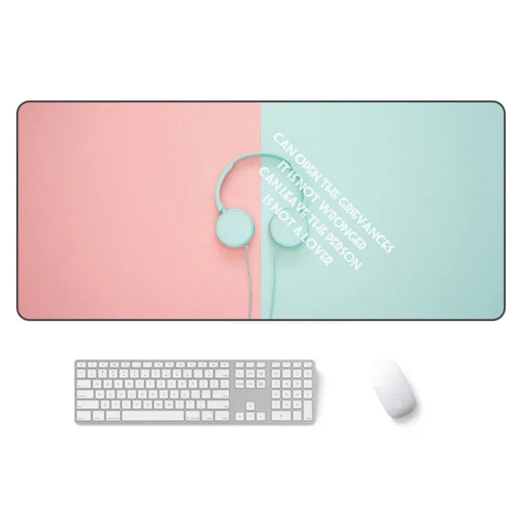 AM-DM01 고무 손목 보호 미끄럼 방지 사무용 공부용 마우스 패드, 300x700x3mm, 300x700x4mm, 300x700x5mm, 300x800x3mm, 300x800x4mm