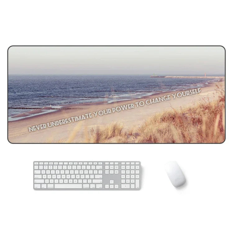 AM-DM01 고무 손목 보호 미끄럼 방지 사무용 공부용 마우스 패드, 300x800x5mm, 400x900x2mm, 400x900x3mm, 400x900x4mm, 400x900x5mm