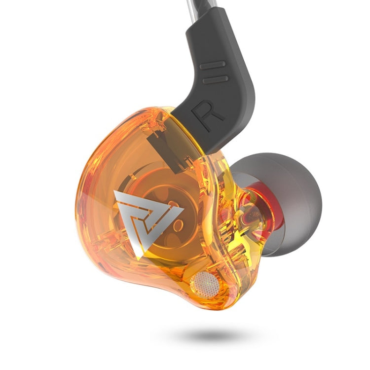 QKZ AK6 2개입 인이어 3.5mm 유선 서브우퍼 스포츠 이어폰, 2쌍