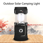 5803 태양광 캠핑 램프 야외 LED 비상 휴대용 조명 USB 출력 지원, 태양광 + USB