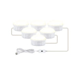 LED 메이크업 거울 조명 뷰티 보조 조명 손 스윕 센서 거울 전면 조명, 2개 전구, 6개 전구, 10개 전구, 14개 전구