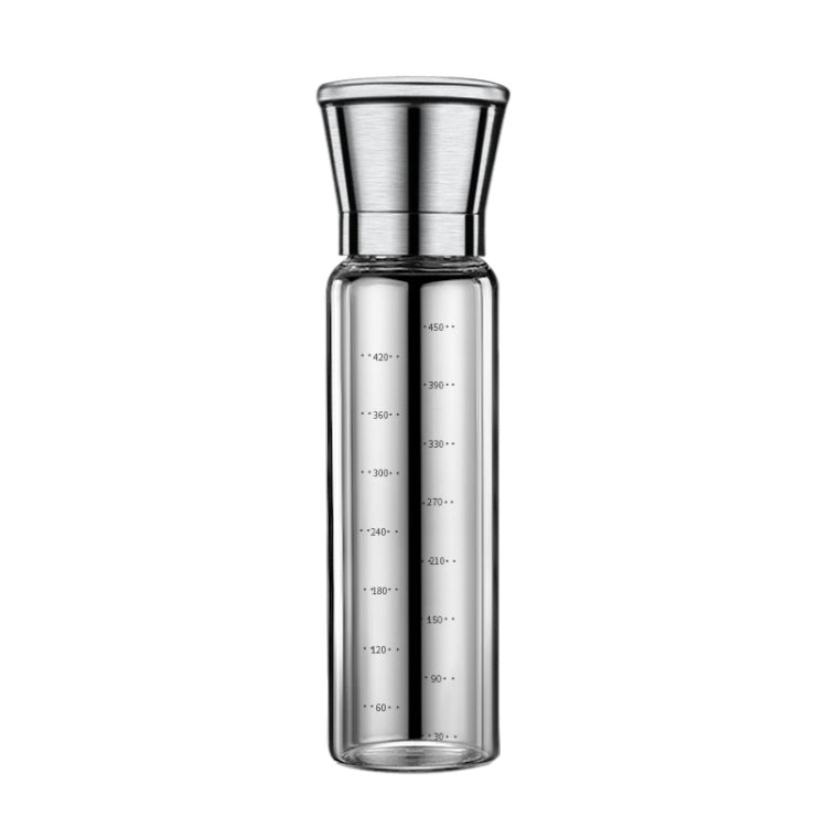 304 스테인리스 스틸 바다 소금 후추 분쇄기 가정용 후추 커피 수동 분쇄 병, 450ml