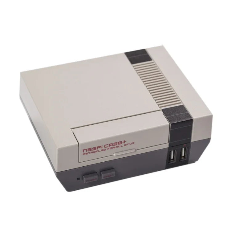 Retroflag NESPi 케이스+ LED 표시등 포함 게임 콘솔 박스, Raspberry Pi용, Retroflag NESPi 케이스+