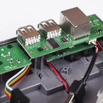 Retroflag NESPi 케이스+ LED 표시등 포함 게임 콘솔 박스, Raspberry Pi용, Retroflag NESPi 케이스+