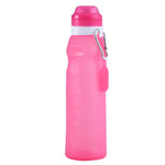 XC-282 600ml 실리콘 접이식 컵 아웃도어 캠핑 사이클링 스포츠 주전자, 흰색, 분홍, 파랑, 자몽색