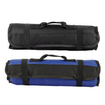 Chef Knife Storage Bag Portable Reel Knife Bag, Black, Blue