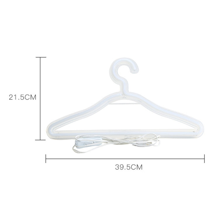 HS-20002 LED 옷걸이 네온 조명 방 장식 랜턴 휴일 조명, 백색광, 따뜻한 광, 분홍색 광