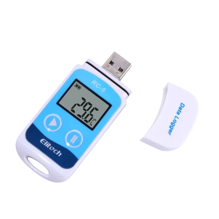 TTE35065 디지털 USB 온도 데이터 로거, 창고 저장, 냉장, 냉동 저장 및 실험실용, TTE35065