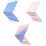 크림 스타일 노트북 플라스틱 보호 케이스, MacBook Air 11 A1370 & A1465용, MacBook Retina 12 A1534용, MacBook Pro 13 A1278용, MacBook Retina 13 A1425 & A1502용, MacBook Pro 13 A1989 & A2159용, MacBook Air 13 A2179 & A2337용