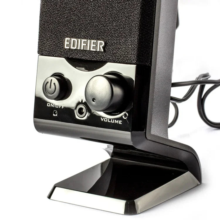에디파이어 R10U 미니 USB 노트북 스피커, R10U 블랙