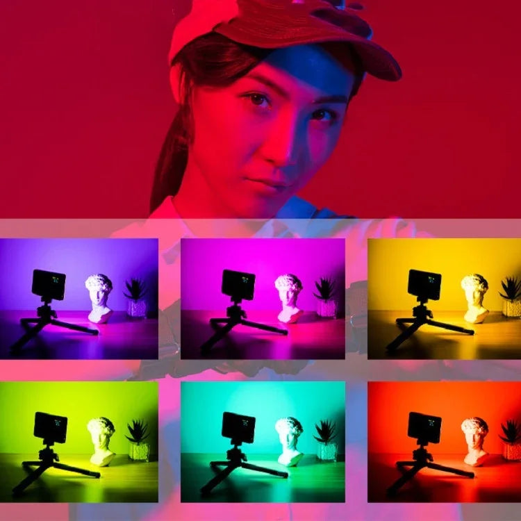 Ulanzi VL120 RGB 풀 컬러 RGB SLR 카메라 사진 라이브 사진 비디오 소형 조명, VL120 RGB